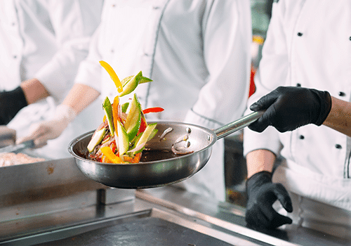 bord eten hygiene handschoenen